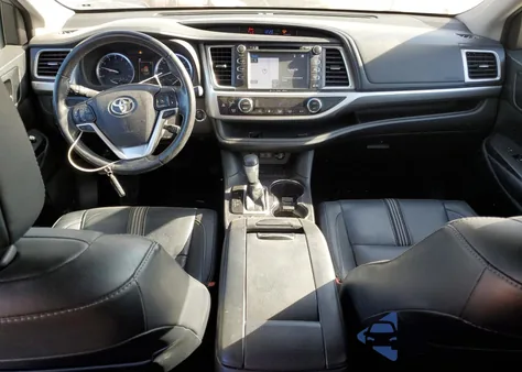 2018 Toyota Highlander Se from USA, damaged, VIN 5TDKZRFH9JS540123